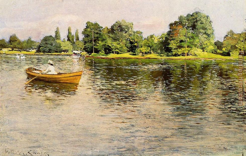 Chase Summertime painting - William Merritt Chase Chase Summertime art painting